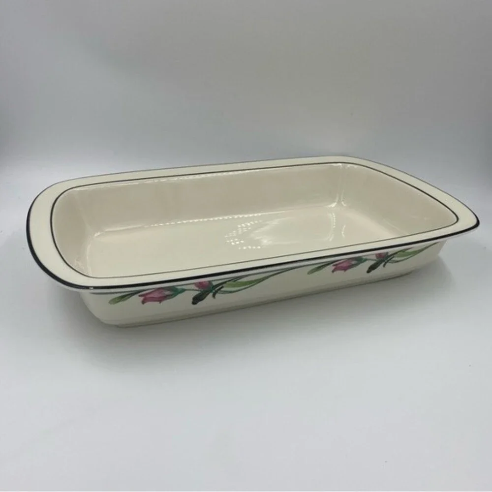 Vintage Lenox Chinaware Discontinued Midnight Blossoms 13